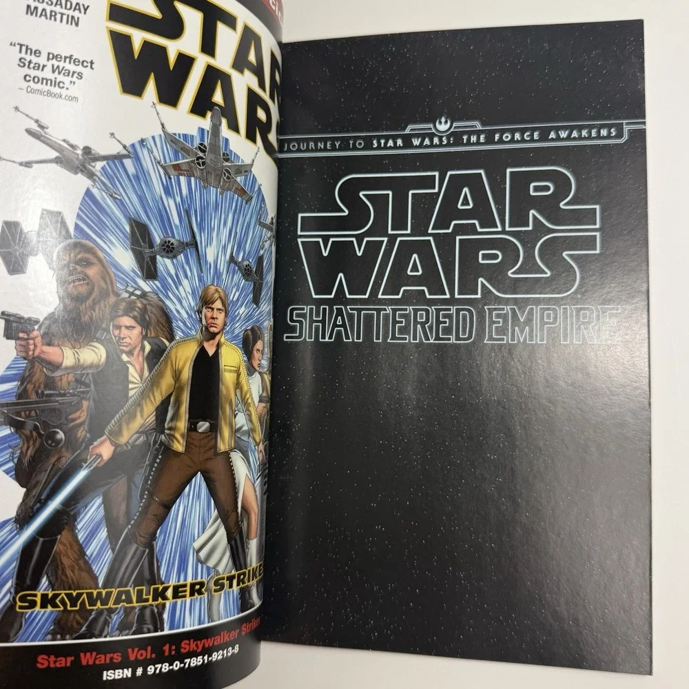 Star Wars Shattered Empire Graphic Novel TPB Comic Book Journey to Force Awakens